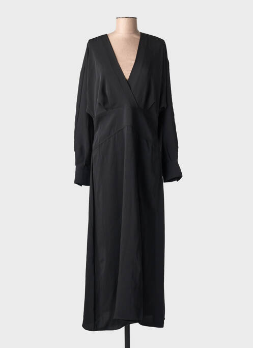 Rochie lungă negru MANGO femme