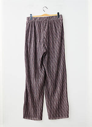 Pantalon larg argintiu OBJECT femeie