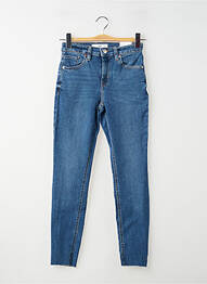 Blugi skinny albastru MANGO femme