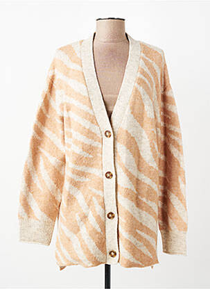 Vestă cu mâneci lungi maro MANGO femme