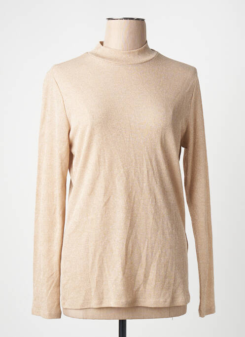 Pulover cu guler înalt auriu ONLY femme
