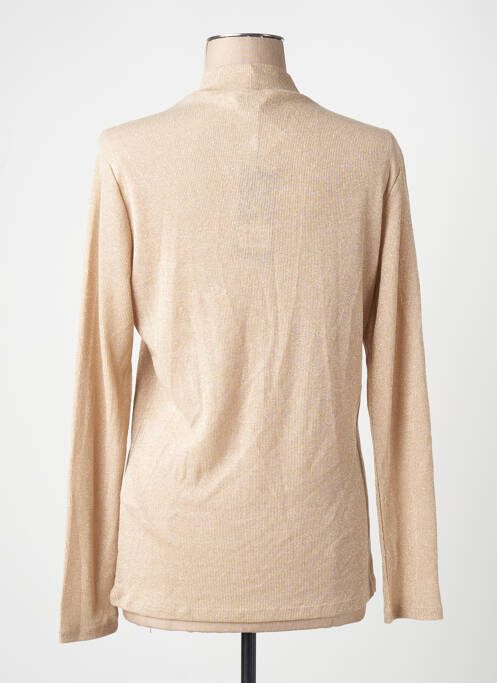 Pulover cu guler înalt auriu ONLY femme