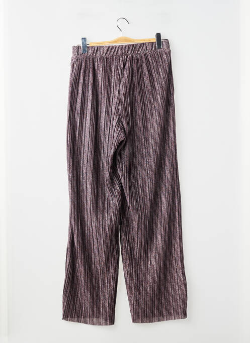 Pantalon larg argintiu OBJECT femme