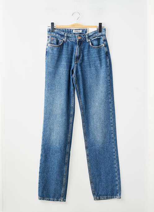 Blugi cu croială dreaptă albastru ONLY femme