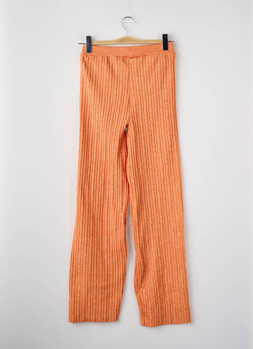 Pantalon evazat portocaliu ONLY femme