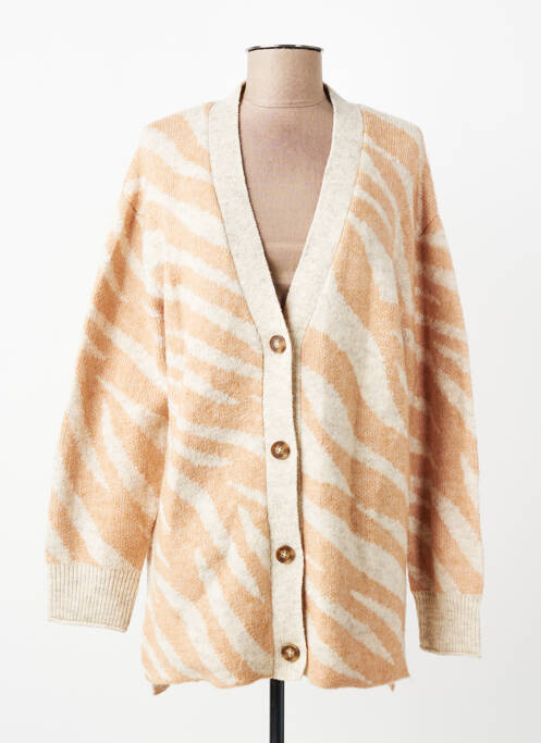 Vestă cu mâneci lungi maro MANGO femme