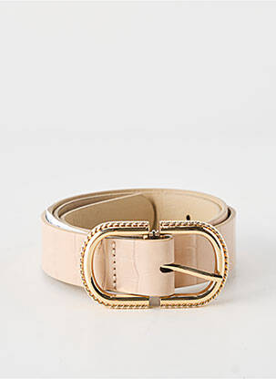 Curea alb PIECES femme