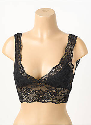 Sutien negru PIECES femeie