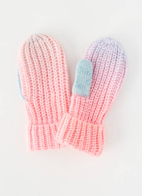 Mănuși roz SIX femme