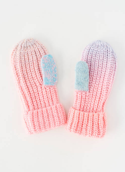 Mănuși roz SIX femme