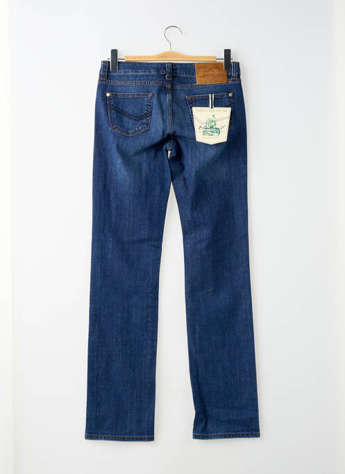 Blugi cu croială dreaptă albastru BLUE LEVEL femeie