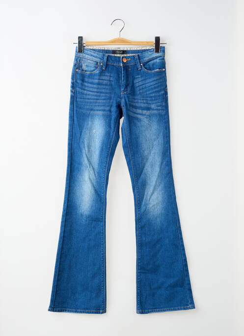 Pantalon evazat albastru VILA femeie