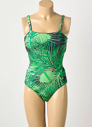 Costum de baie dintr-o singură piesă verde ASTRID BLACK LABEL femeie
