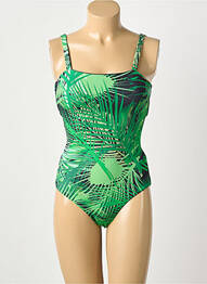 Costum de baie dintr-o singură piesă verde ASTRID BLACK LABEL femeie