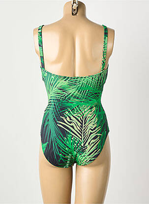 Costum de baie dintr-o singură piesă verde ASTRID BLACK LABEL femeie