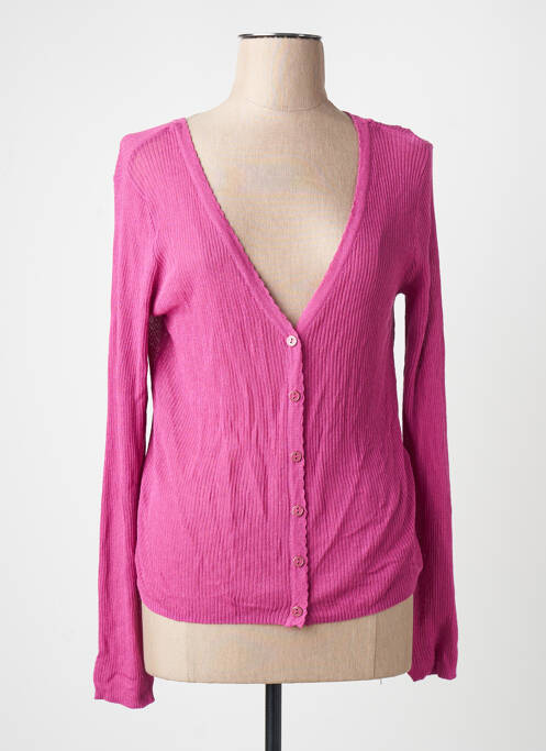 Vestă cu mâneci lungi roz VILA femme