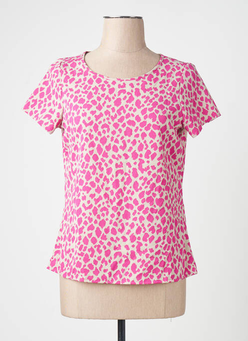 Tricou roz VERO MODA femme