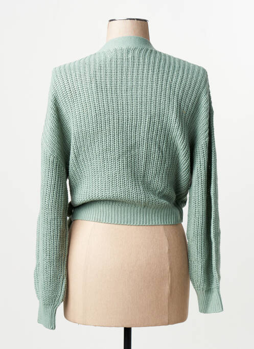 Vestă cu mâneci lungi verde ONLY femme