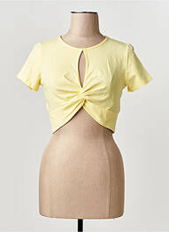 Tricou galben ONLY femme