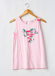 Tricou roz GUESS fille