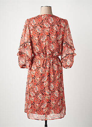 Rochie midi portocalie GARCIA femeie