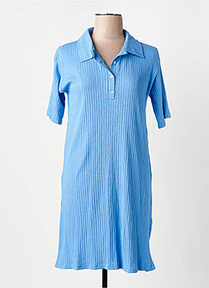 Rochie scurtă albastru PIECES femeie