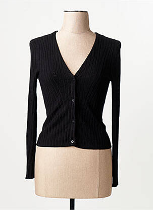 Cardigan petrecut negru ONLY femme