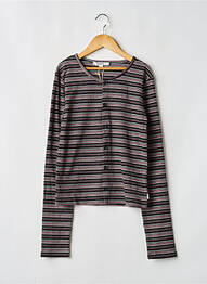 Tricou negru GARCIA fată