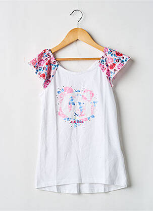 Tricou alb GUESS fille