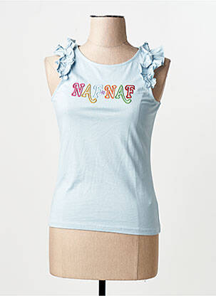 Top albastru NAF NAF femme