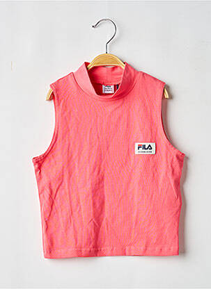 Tricou portocaliu FILA fată