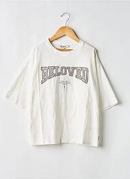 Tricou alb GARCIA fille