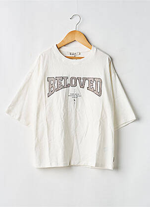 Tricou alb GARCIA fille