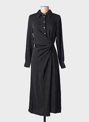Rochie midi negru MANGO femeie