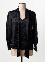 Cămașă negru ASTRID BLACK LABEL femeie