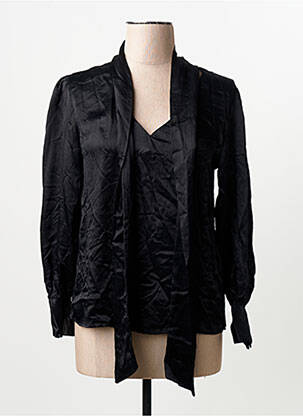 Cămașă negru ASTRID BLACK LABEL femme