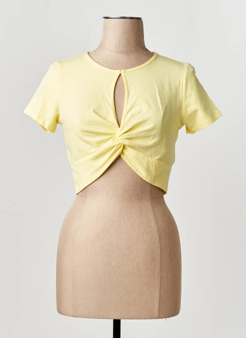 Tricou galben ONLY femme