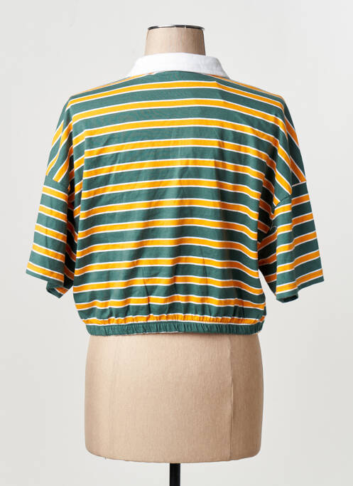 Polo verde ONLY femme