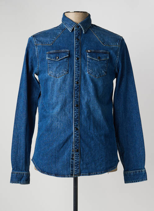 Cămașă cu mâneci lungi albastru PETROL INDUSTRIES homme