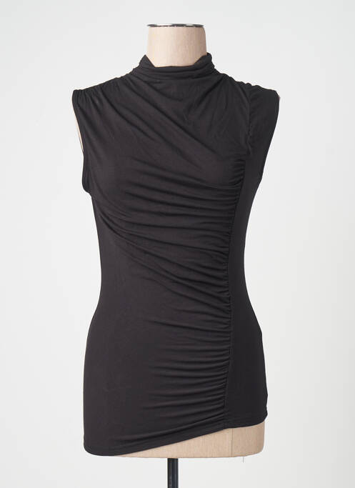 Top negru ASTRID BLACK LABEL femme