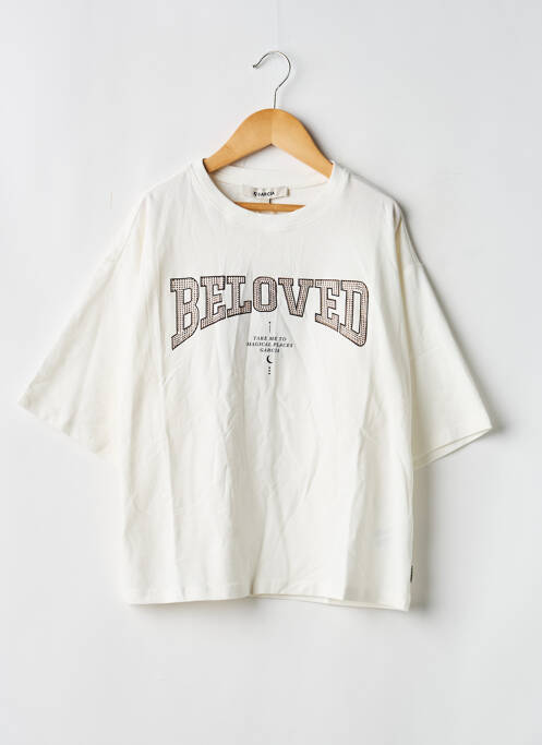 Tricou alb GARCIA fille