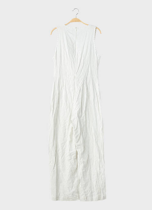 Salopetă-pantalon alb MANGO femme