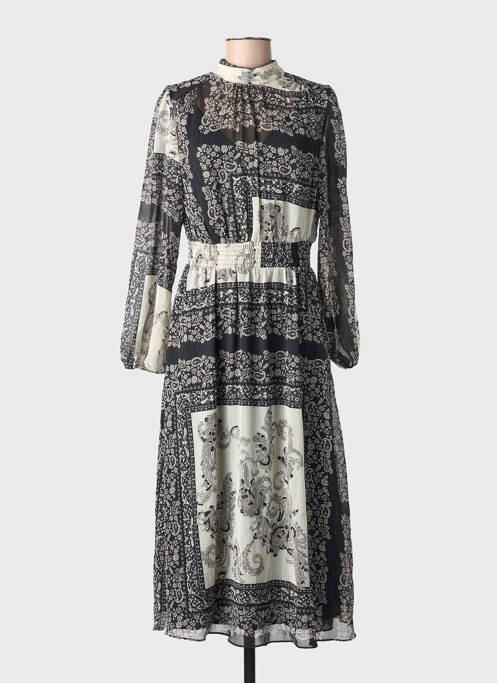 Rochie lungă negru MANGO femme