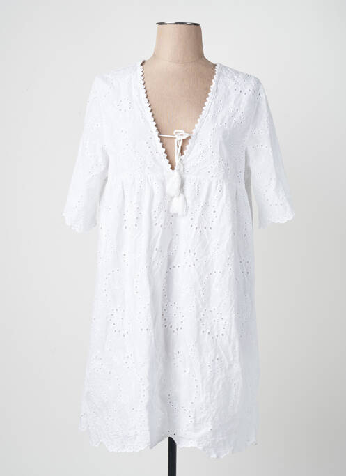 Rochie scurtă alb ZABAIONE femme