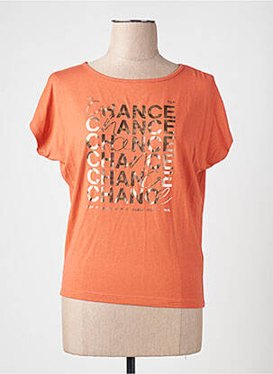 Tricou portocaliu S.OLIVER femeie
