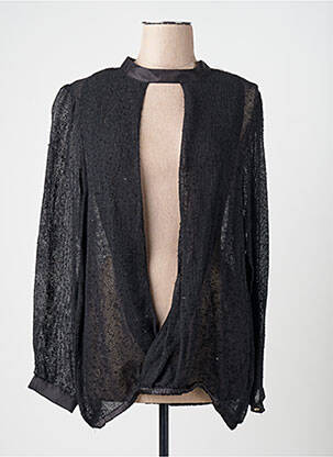 Pulover negru NÜ femme