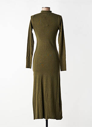 Rochie lungă verde MANGO femeie