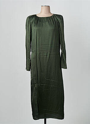 Rochie lungă verde OBJECT femeie