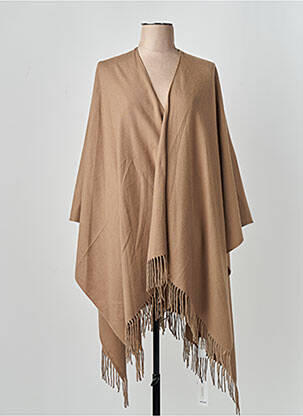 Poncho bej OPUS femeie