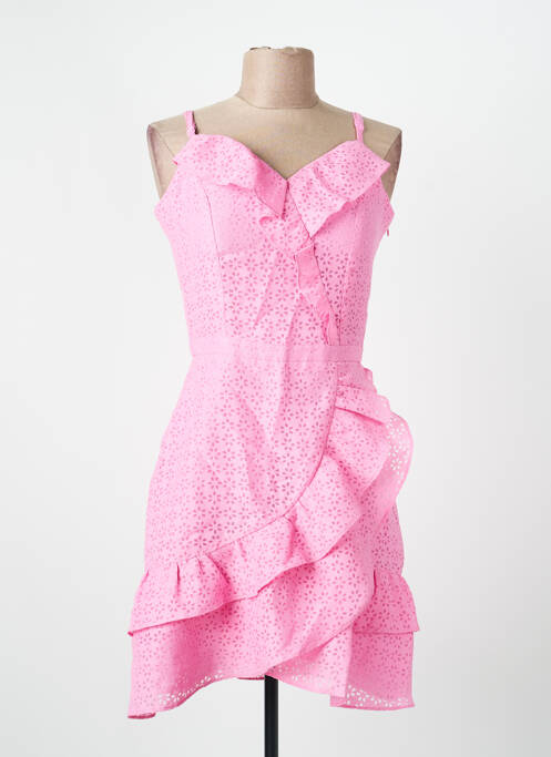 Rochie scurtă roz NAF NAF femme